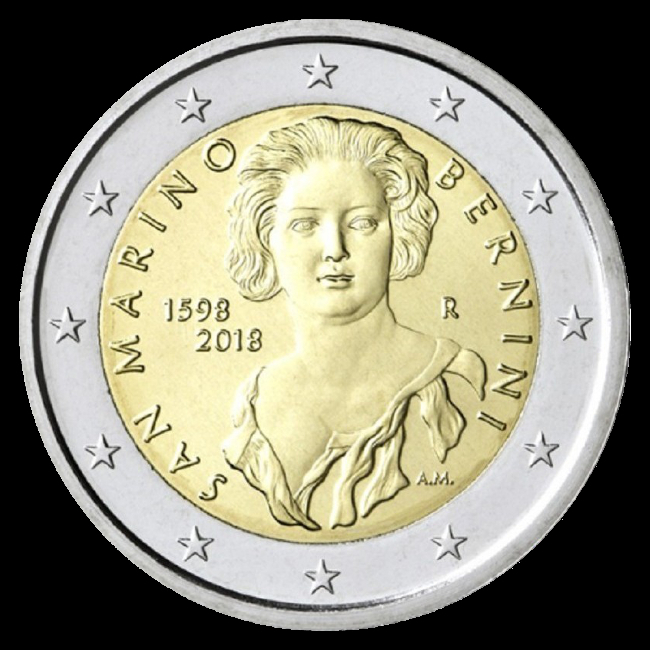 Monedas de euro de San Marino 2018