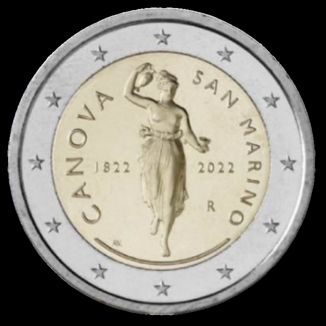 2 Euro Commemorative of San Marino 2022