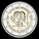 2 euro commemorativi Vaticano 2017