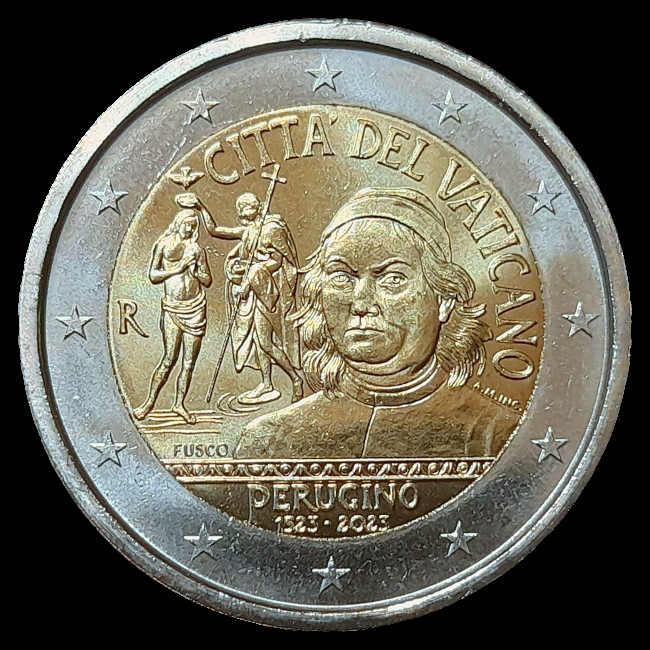 Monedas de euro del Vaticano 2023