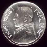 monedas de Juan Paul I