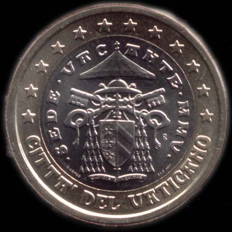 Monedas de euro del Vaticano